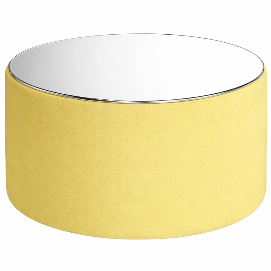 Журнальный столик "Фуфик" спелая дыня бархат - Фото миниатюра 1