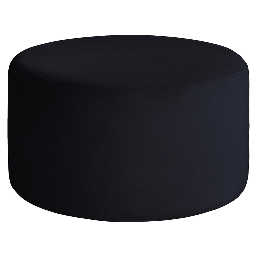 Пуфик "Фуфик" макс черный бархат - Фото миниатюра 1