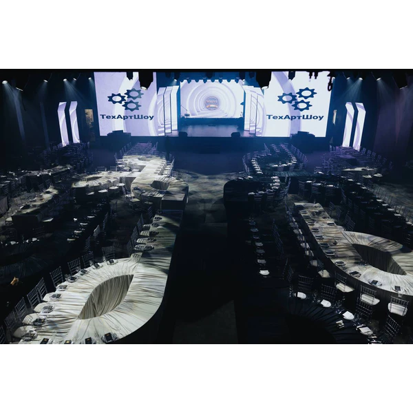 Банкетный стол "Вольф" прямоугольный белый 180