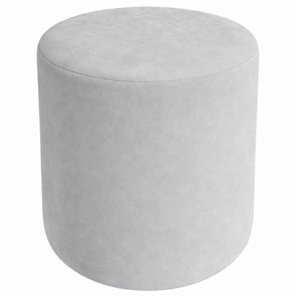 Пуфик "Фуфик" мини серый бархат