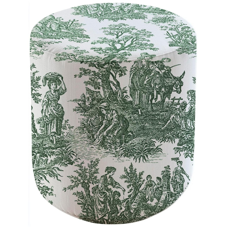 Чехол пуфик "Фуфик" мини Диор зеленый - Фото миниатюра 1