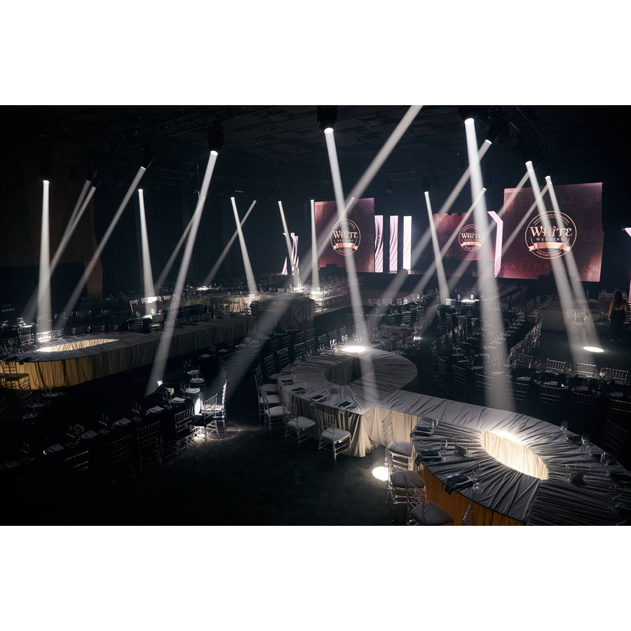 Банкетный стол "Вольф" прямоугольный белый 200 - Фото миниатюра 3