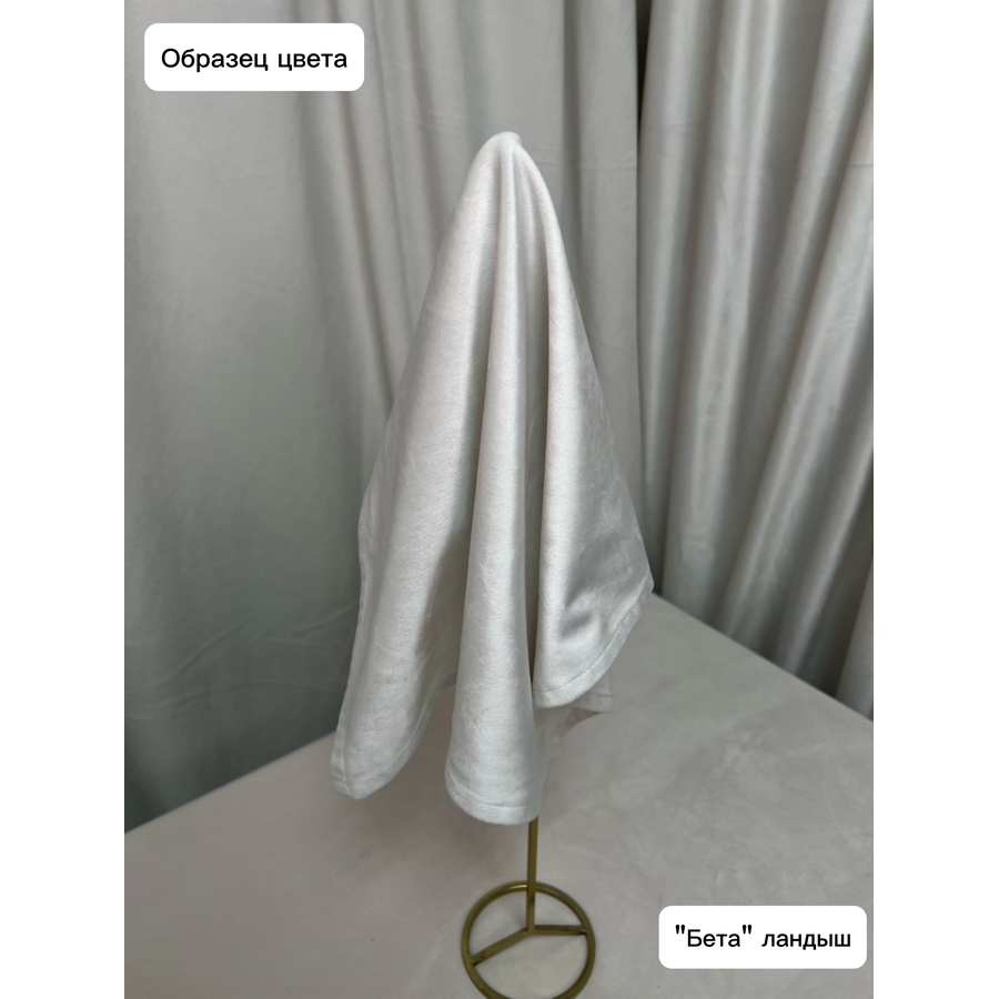 Салфетка бархатная "Бета" ландыш - Фото миниатюра 4