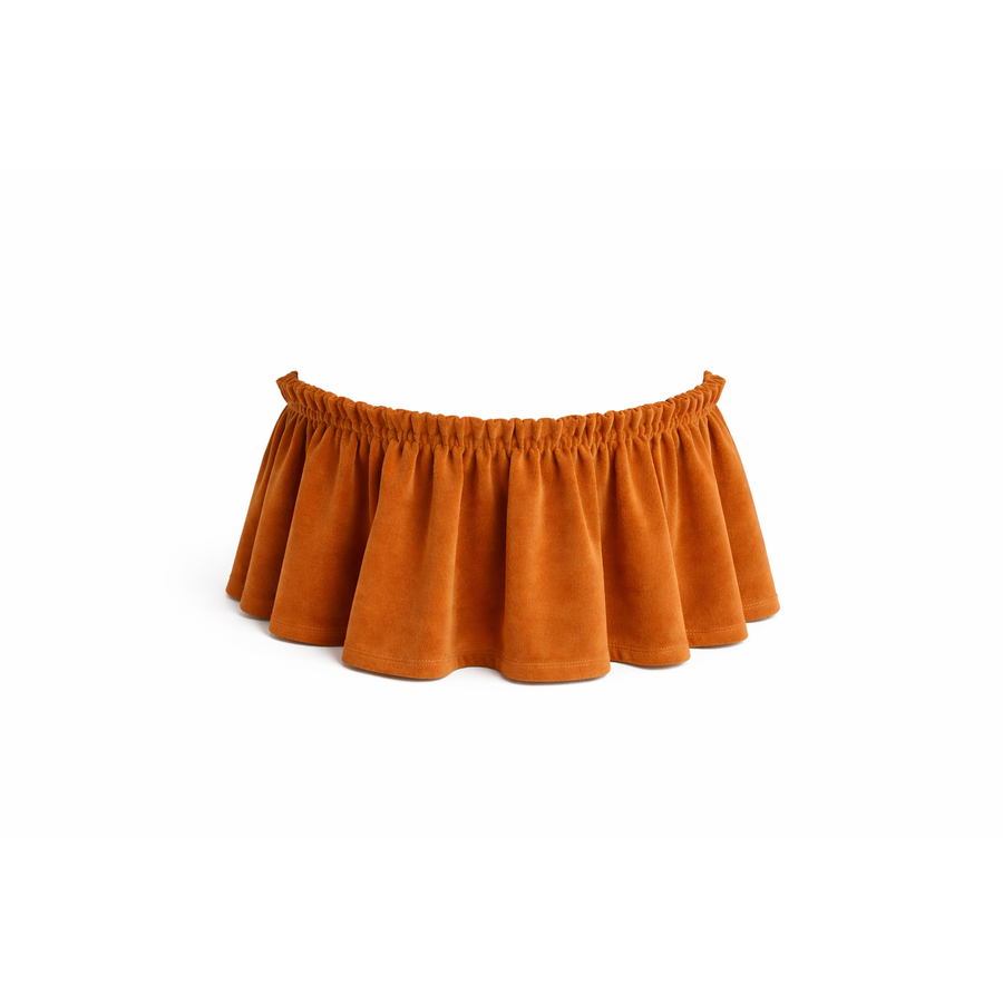 Юбочка для пуфика "Фуфик" мини рыжая лиса - Фото миниатюра 1