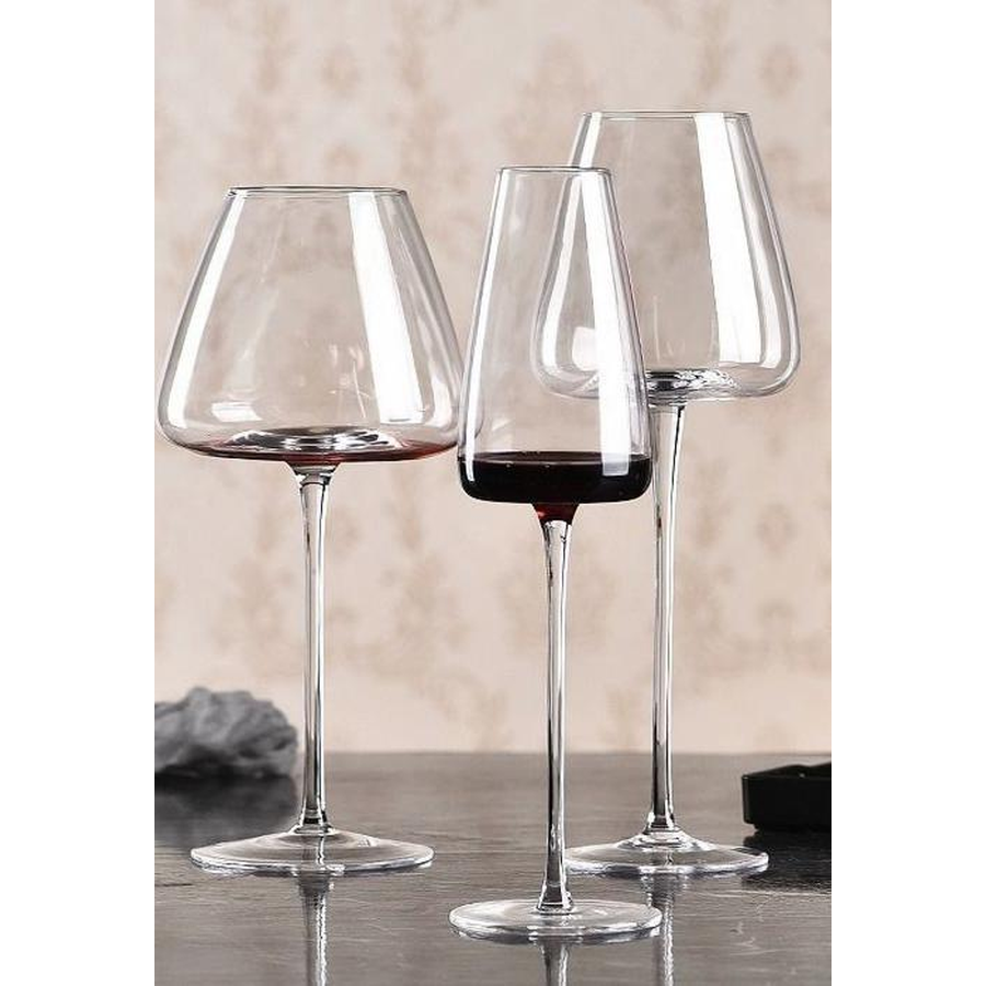 Бокал "Саган" прозрачный винный большой - Фото миниатюра 2