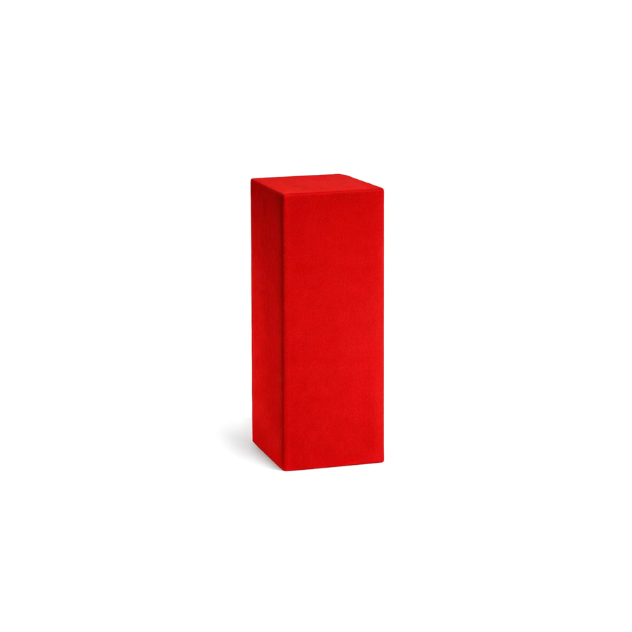 Колонна "Кастор" 90см красный дракон бархат - Фото миниатюра 1