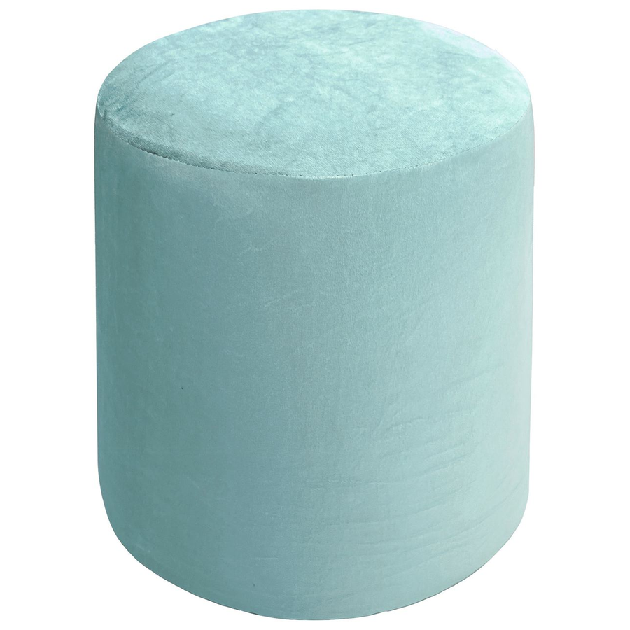 Чехол пуфик "Фуфик" мини морозная мята бархат - Фото миниатюра 1