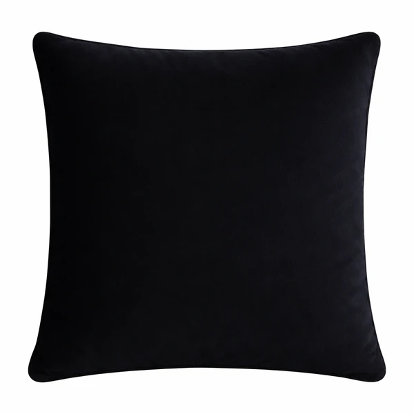 Подушка "Флафи" черный бархат