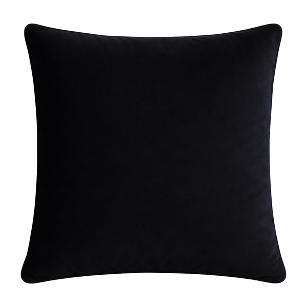 Подушка "Флафи" черный бархат