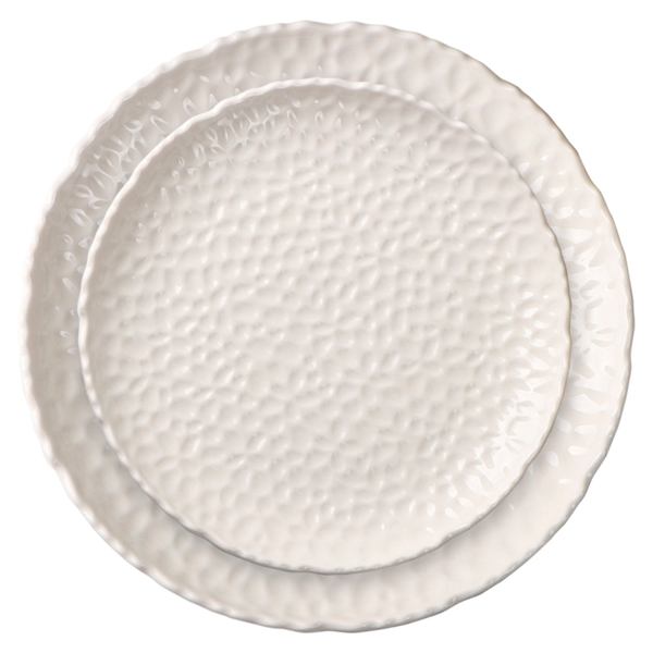 Набор тарелок "Вульф" белых