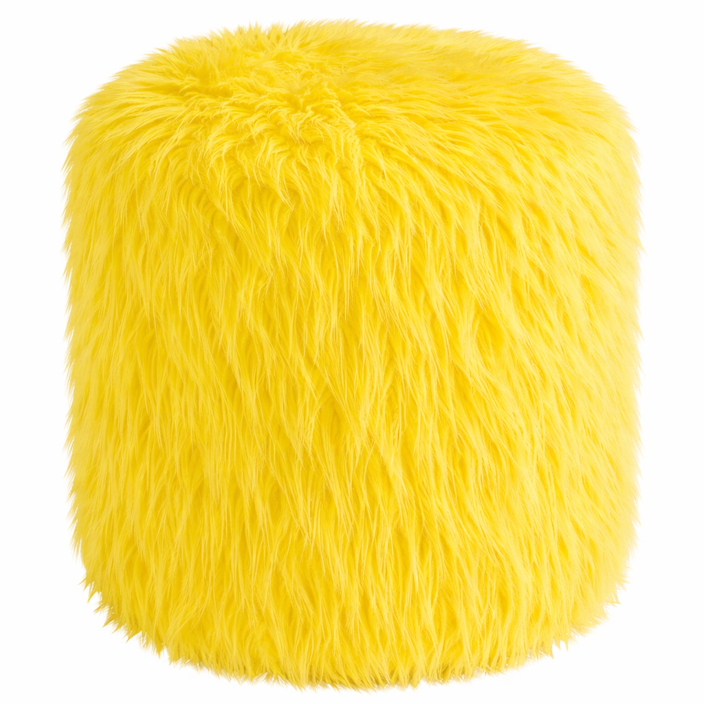 Чехлы на пуфы меховые *пошив на заказ*  - Фото миниатюра 1