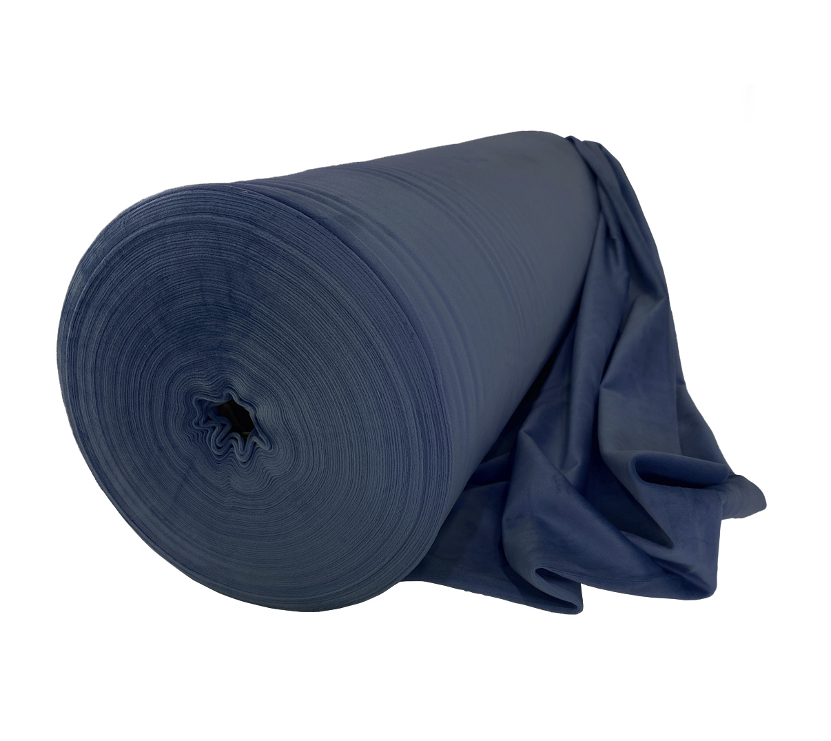 Рулон бархата темная ночь - Фото миниатюра 1