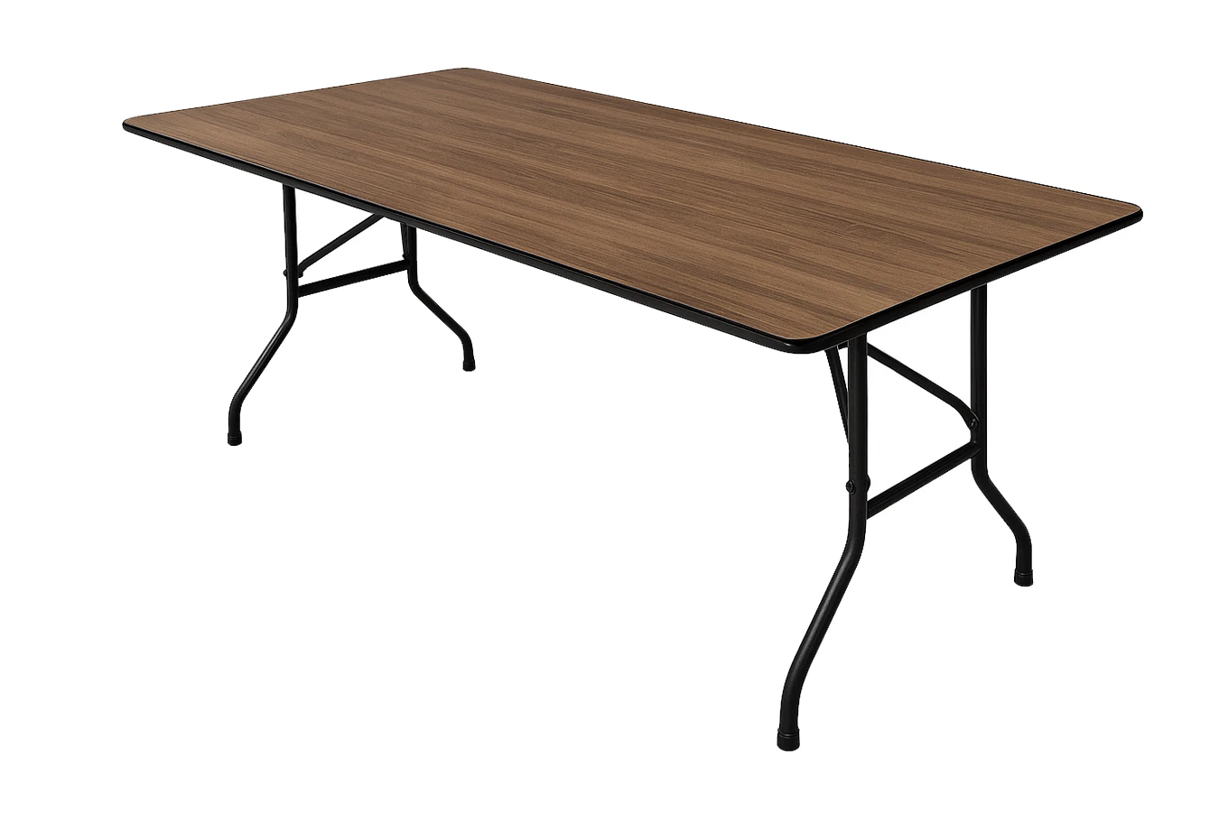 Банкетный стол "Вольф" прямоугольный коричневый 180
