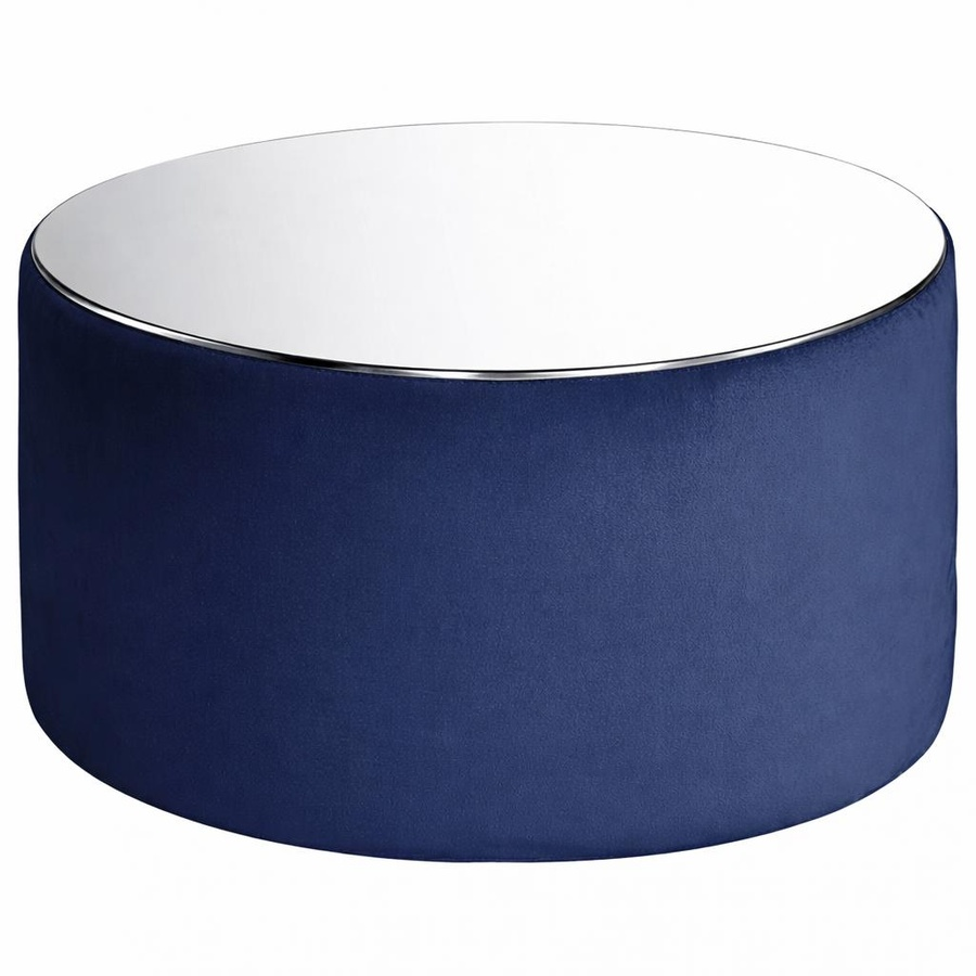 Журнальный столик "Фуфик" синий Ван Гога бархат - Фото основное 1