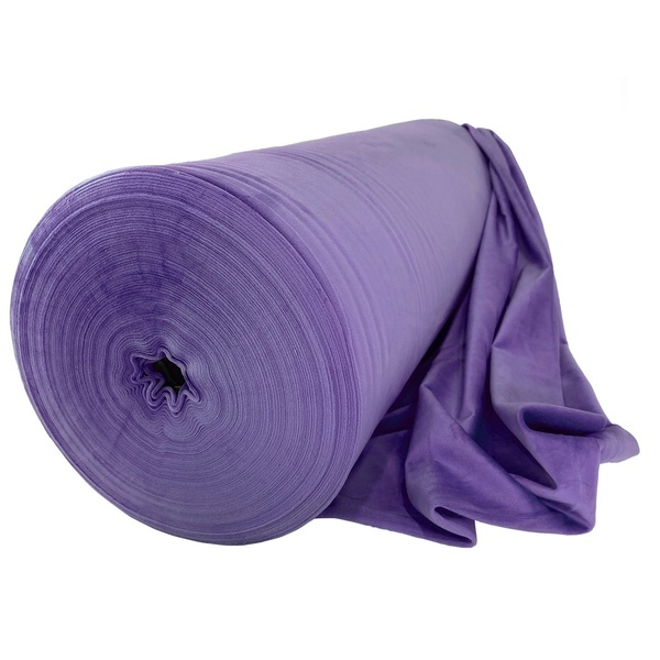 Рулон бархата фиолетовый люпин