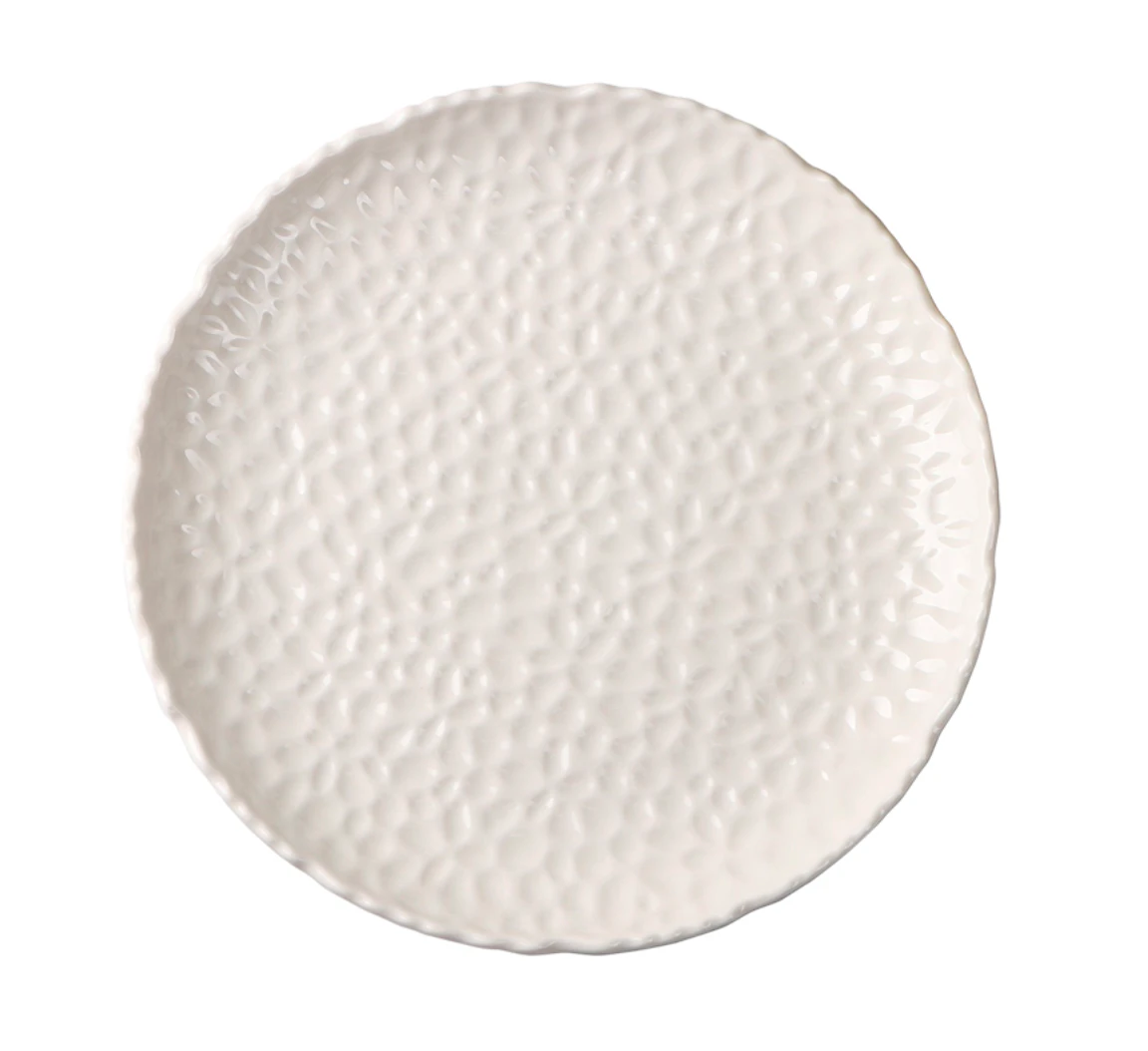 Тарелка "Вульф" белая малая