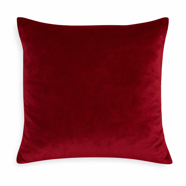 Подушка "Флафи" гранатовый бархат