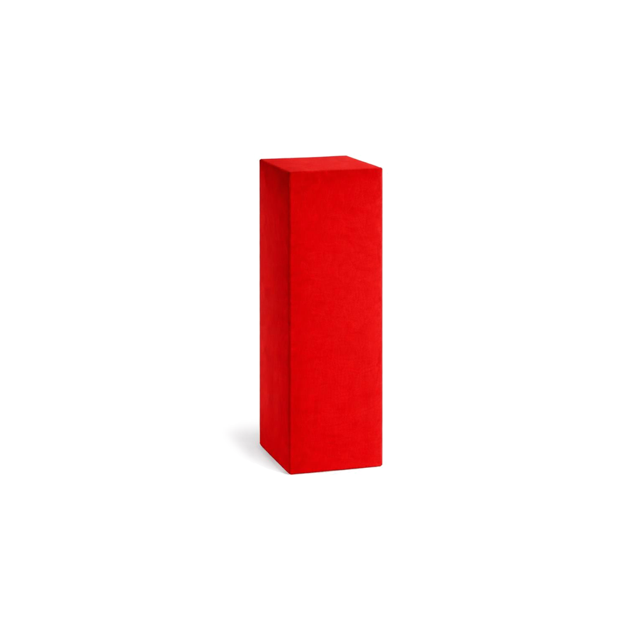 Колонна "Кастор" 140см красный дракон бархат - Фото миниатюра 1