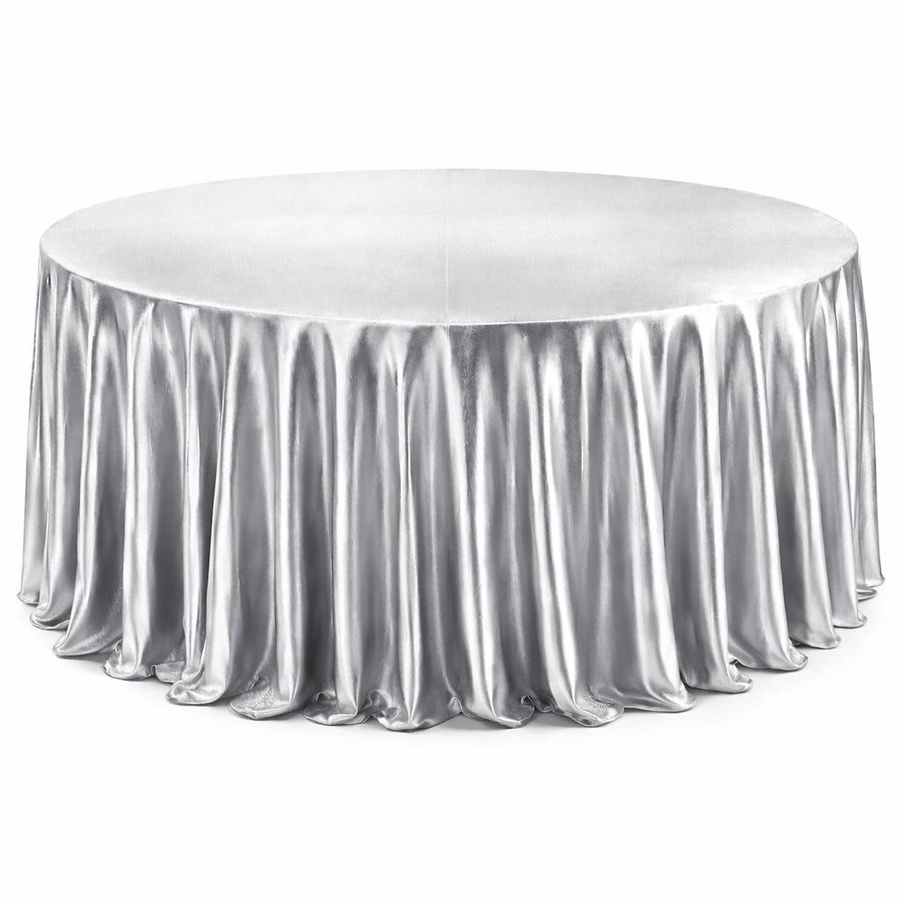 Скатерть "Юми" парча металлик круглая Продажа - Фото миниатюра 1