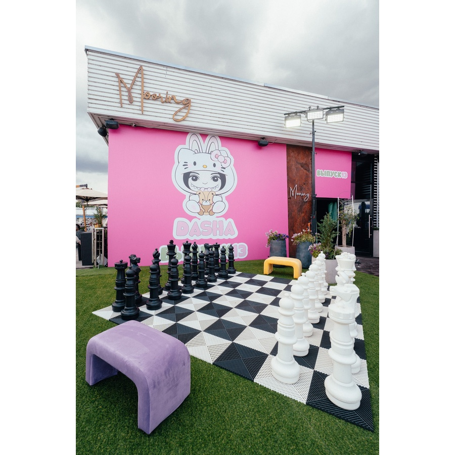 Пуфик "Боу" макс спелая дыня бархат - Фото миниатюра 4