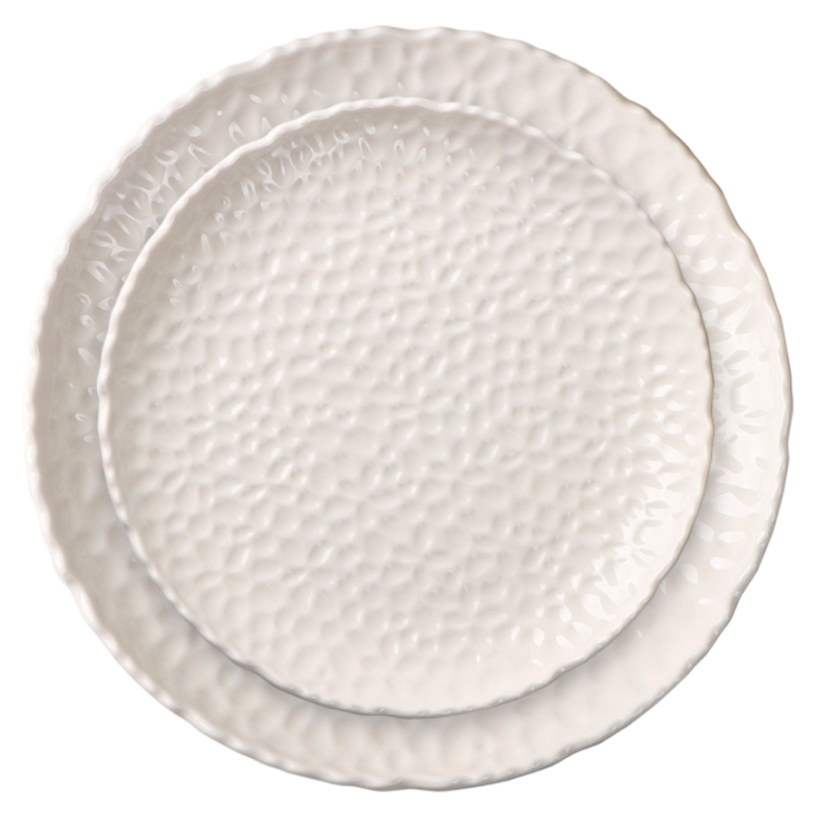 Набор тарелок "Вульф" белых - Фото основное 1