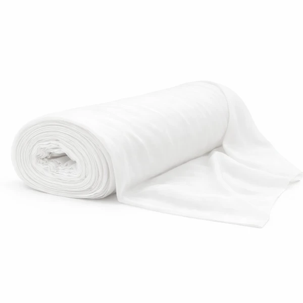 Рулон креп-шифона белый