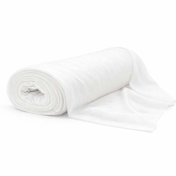 Рулон креп-шифона белый