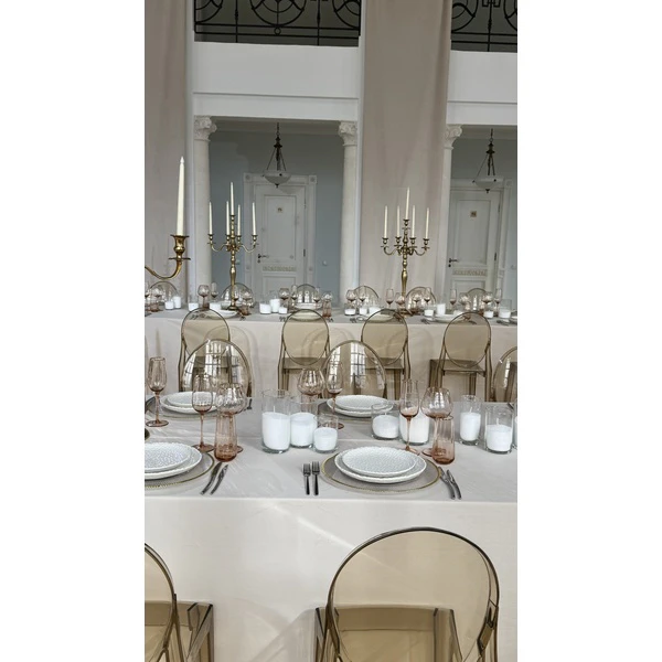 Тарелка "Вульф" белая малая