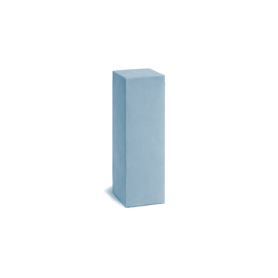 Колонна "Кастор" 110см голубой сапфир бархат - Фото миниатюра 1