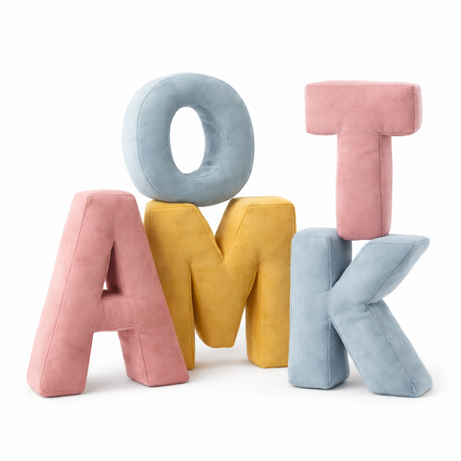 Буквы из текстиля *пошив на заказ* - Фото миниатюра 1