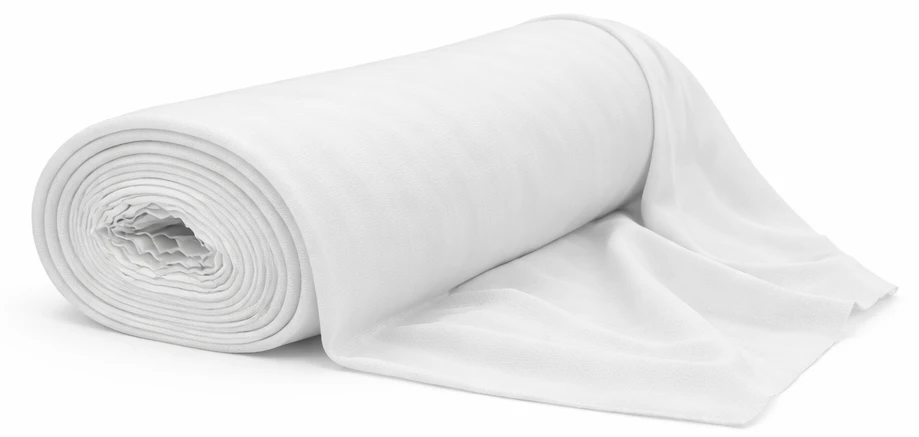 Рулон креп-шифона серый лед