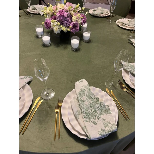 Тарелка "Кюри" белая большая