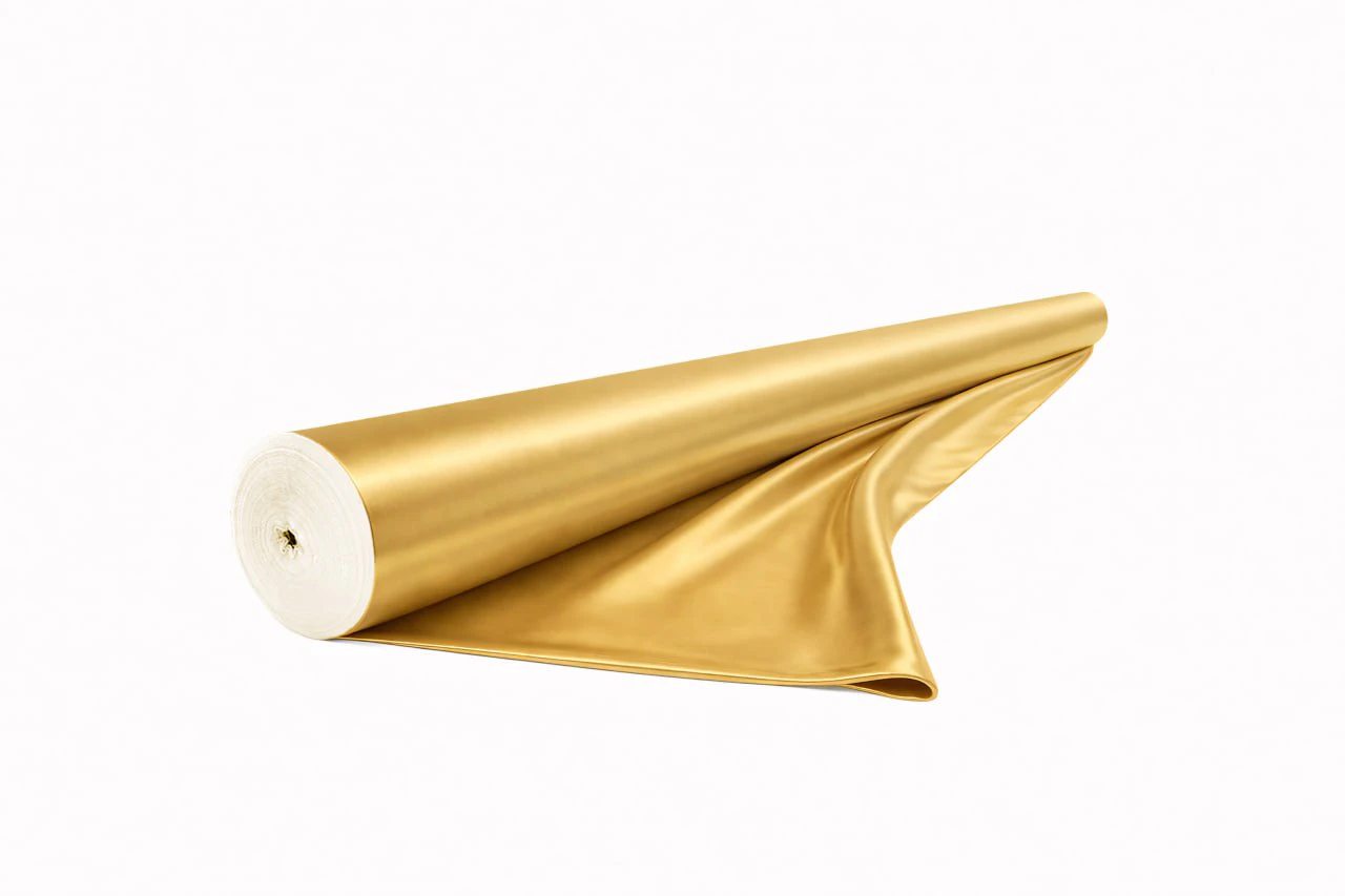 Рулон парчи золотой