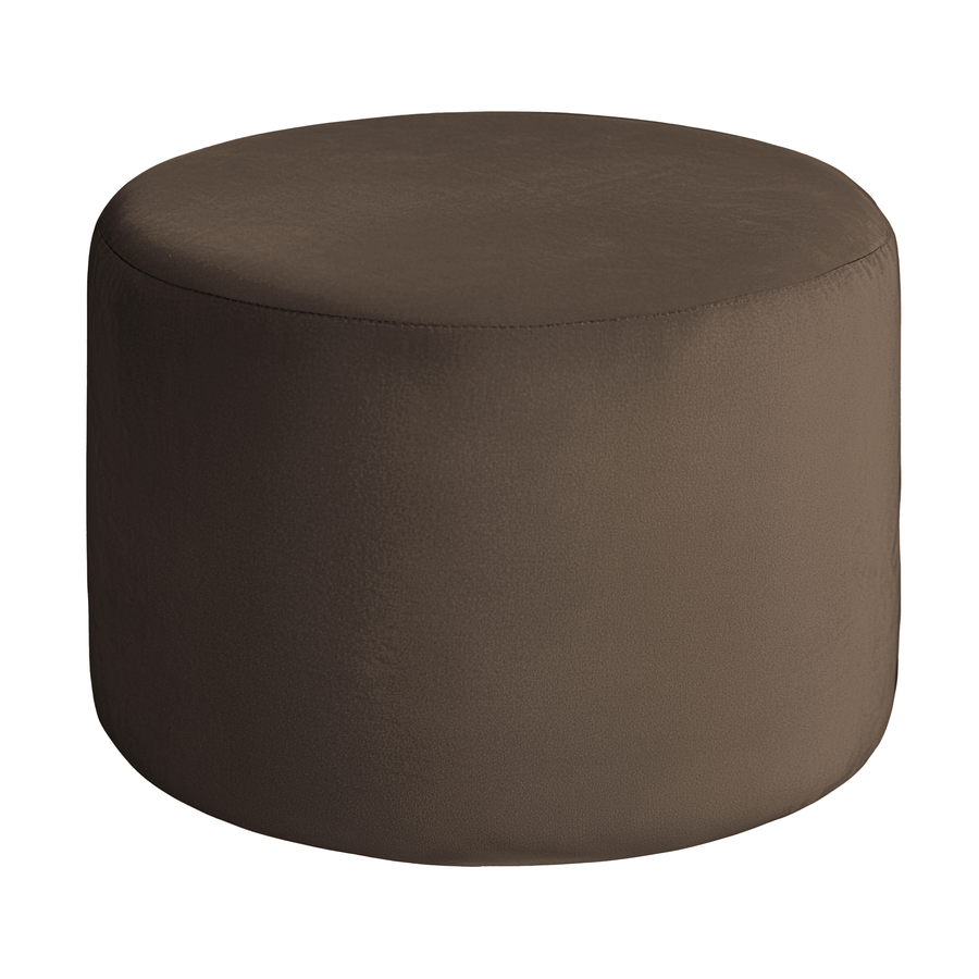 Чехол пуфик "Фуфик" миди | шоколадный бархат - Фото миниатюра 1