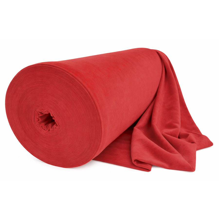 Рулон бархата красный дракон - Фото основное 1