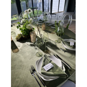 Салфетка бархатная "Бета" светло-зеленая