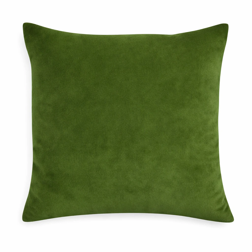 Подушка "Флафи" зеленый чай бархат