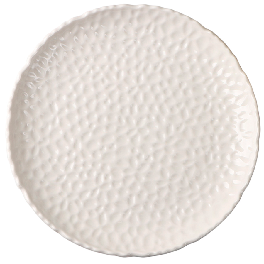 Тарелка "Вульф" белая большая - Фото основное 1