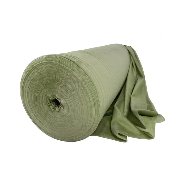 Рулон бархата светло-зеленый