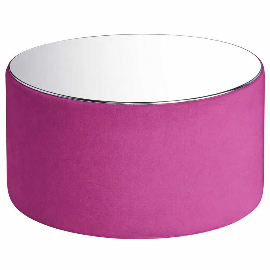Журнальный столик "Фуфик" малиновый бархат - Фото миниатюра 1