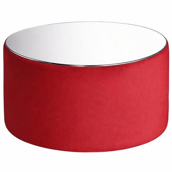 Журнальный столик "Фуфик" клубничный бархат