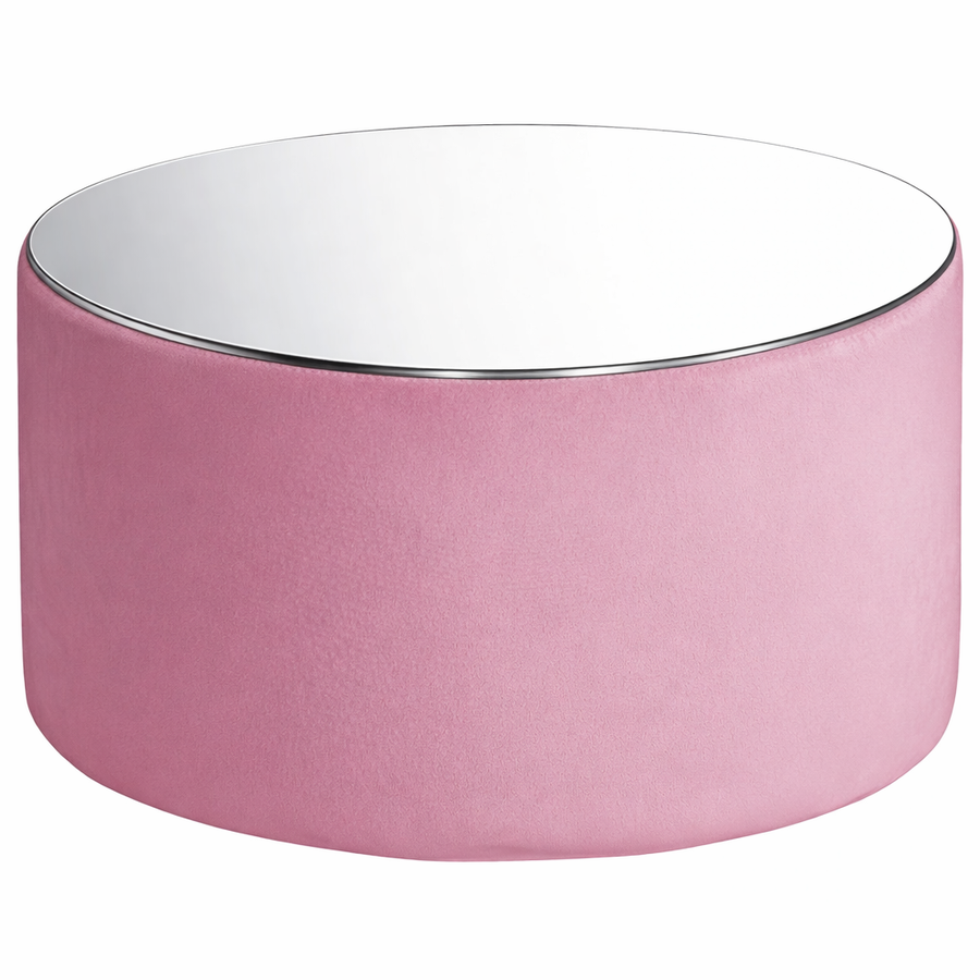 Журнальный столик "Фуфик" розовая сакура бархат - Фото миниатюра 1