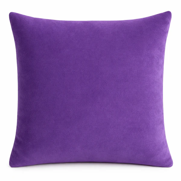 Подушка "Флафи" фиолетовый люпин бархат