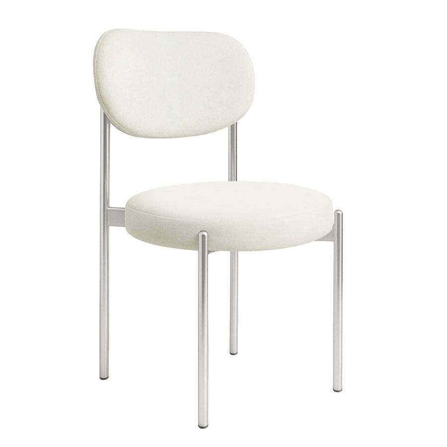 Стул "Марсель" серебряный, жемчужный бархат - Фото основное 1