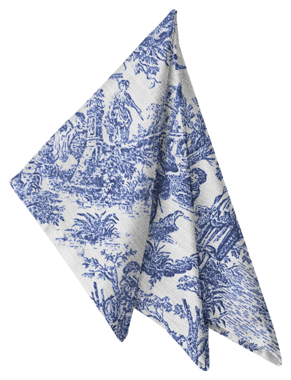 Салфетка "Каппа" Диор синяя - Фото миниатюра 1