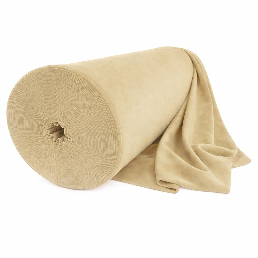 Рулон бархата песочный - Фото миниатюра 1