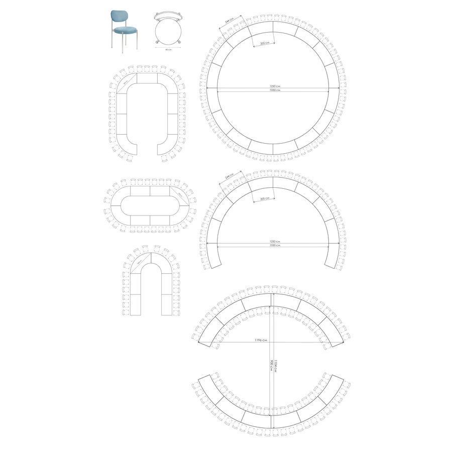Банкетный стол "Вольф" прямоугольный белый 200 - Фото миниатюра 5