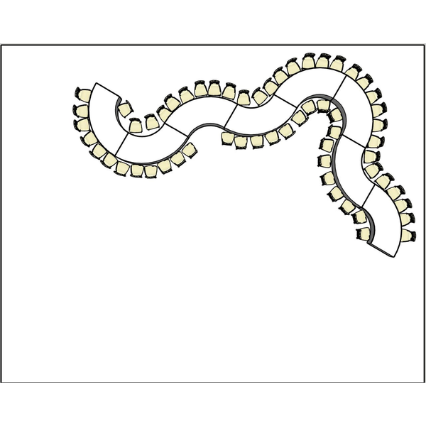 План-схема зала 3D  * разработка на заказ* - Фото 2
