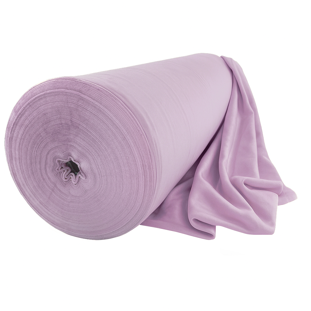 Рулон бархата сиреневая дымка - Фото миниатюра 1