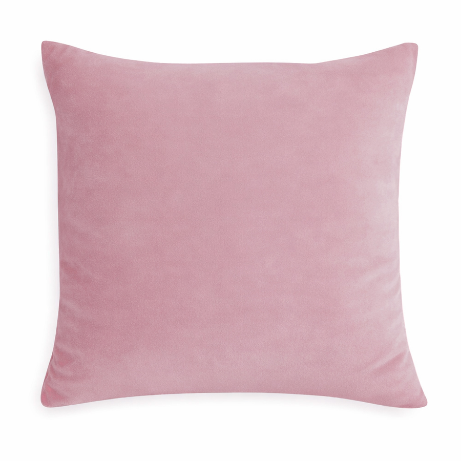 Подушка "Флафи" розовая сакура бархат - Фото миниатюра 1